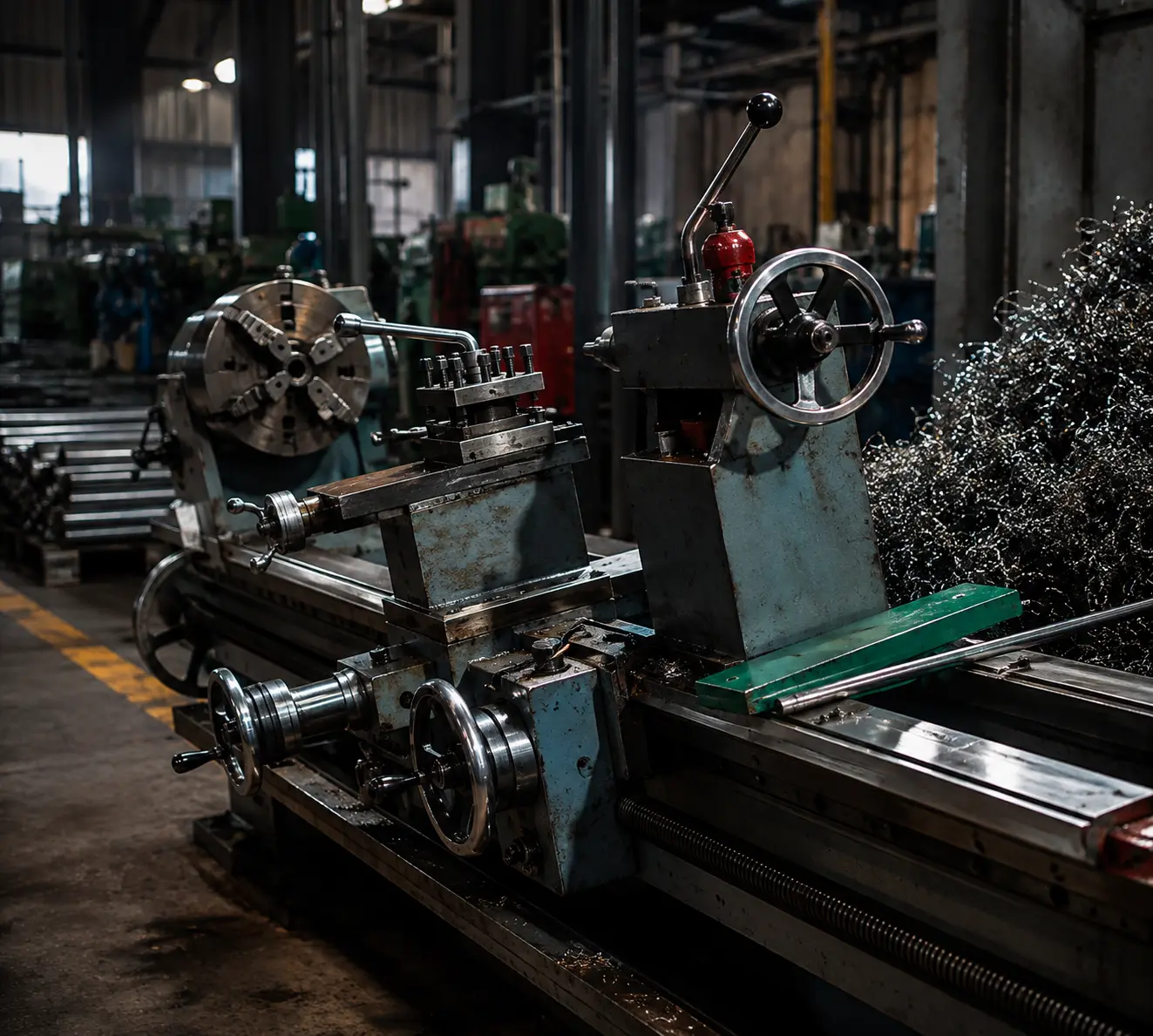 Vraj Hydraulics workshop and production operations