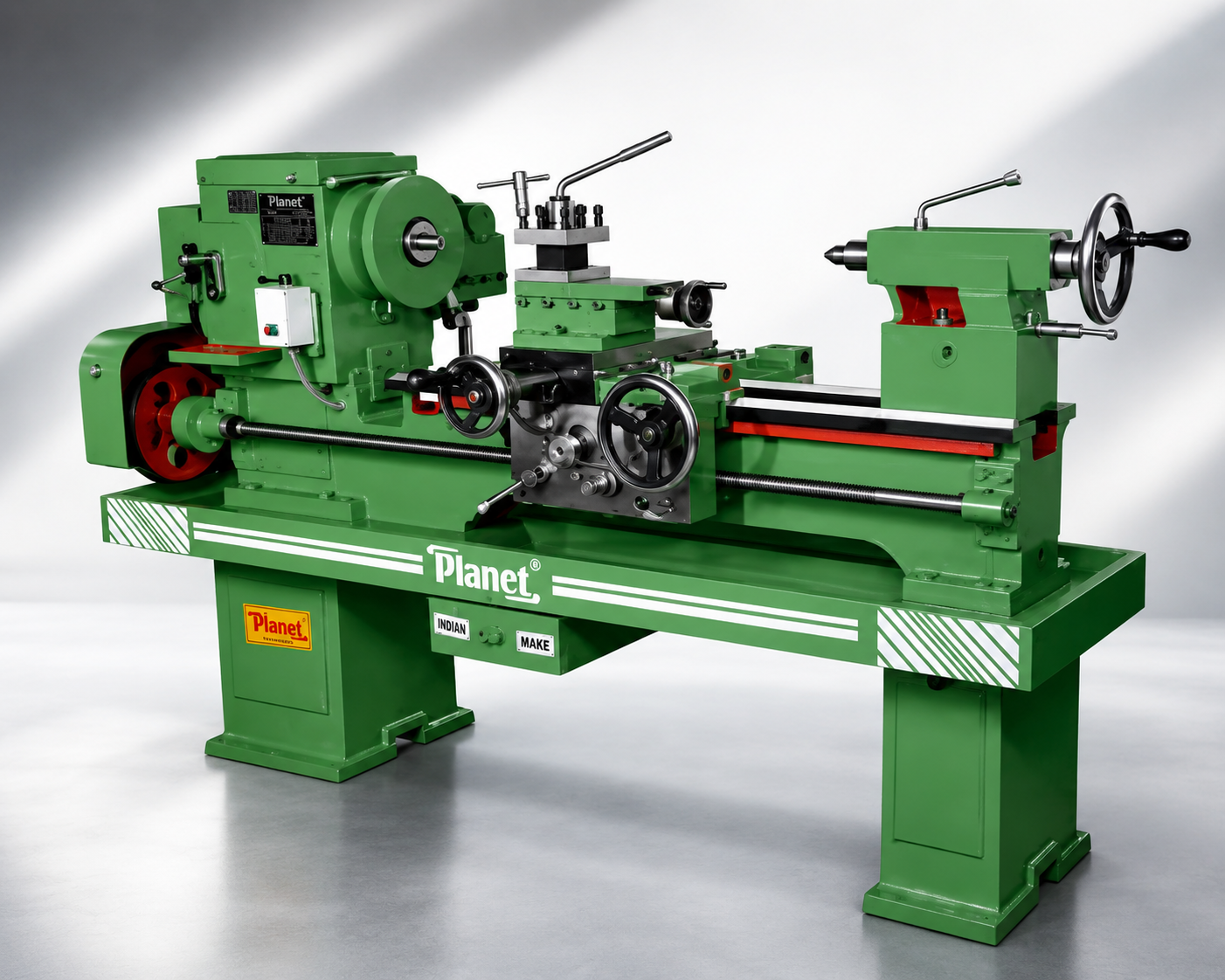 Lathe machine at Vraj Hydraulics