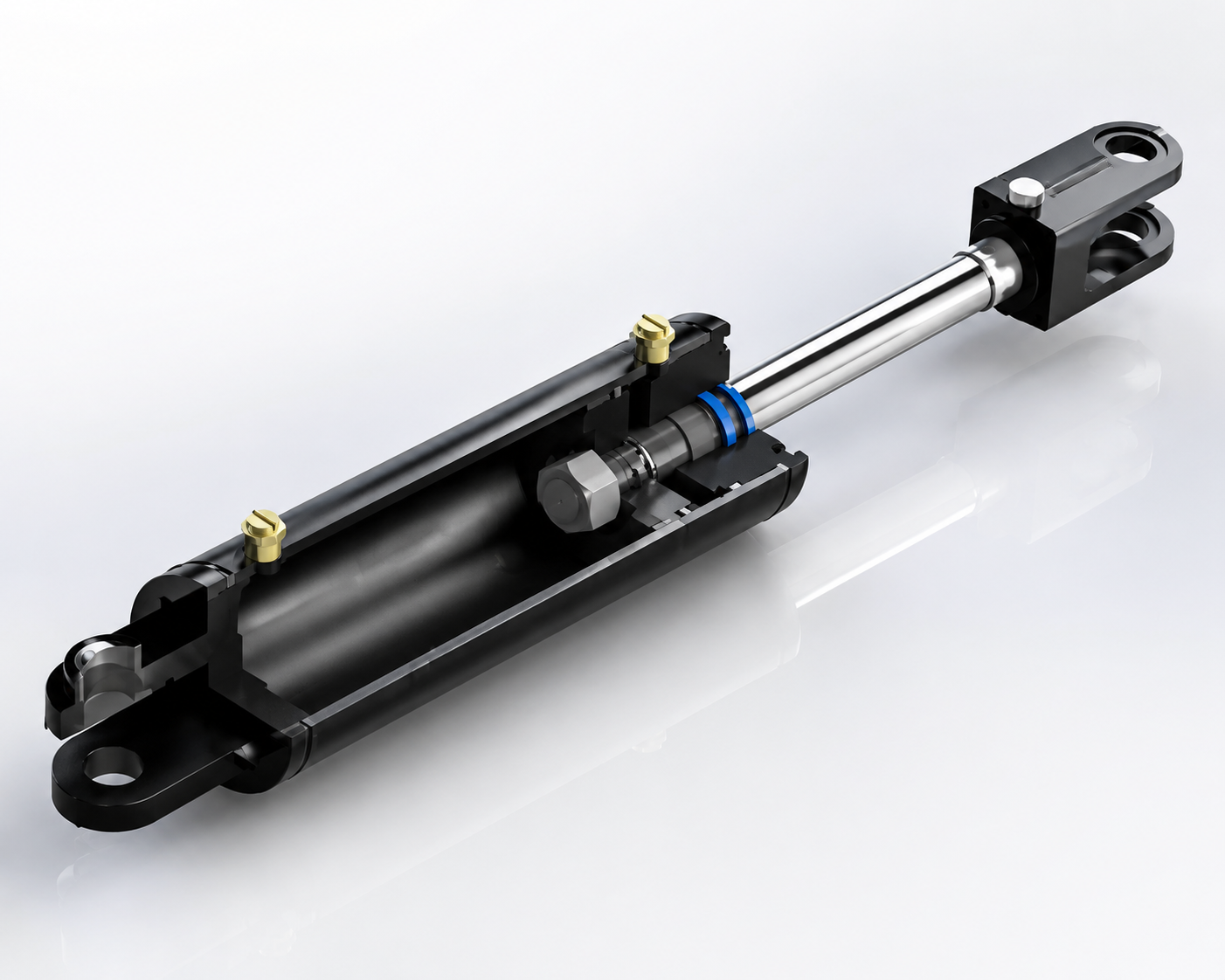 Double-Acting Hydraulic Cylinder
